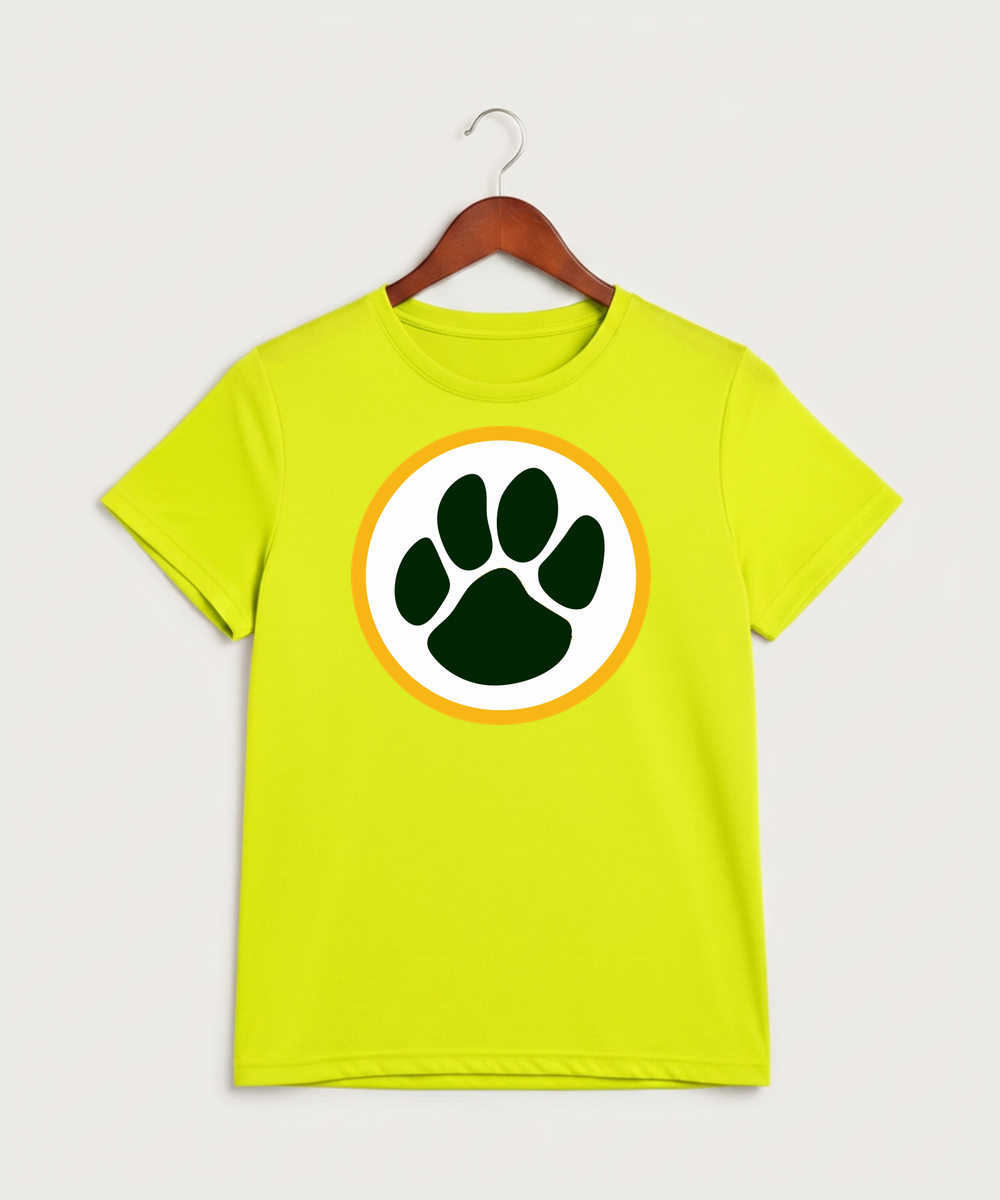 Ashwaubenon High School Football (Boys) - Neon Yellow Sport-Tek PosiCharge Competitor Tee. ST350