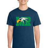 Maple River High School hockey_boys - Neptune Blue Port & Co Core Cotton Tee. PC54