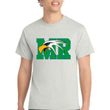 Maple River High School hockey_boys - Oatmeal Heather Port & Co Core Cotton Tee. PC54