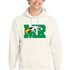 Maple River High School hockey_boys - Oatmeal Heather Port & Co Core Fleece Pullover Hooded Sweatshirt. PC78H