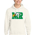 Maple River High School hockey_boys - Oatmeal Heather Port & Co Core Fleece Pullover Hooded Sweatshirt. PC78H