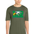 Maple River High School hockey_boys - Olive Drab Green Sport-Tek PosiCharge Competitor Tee. ST350