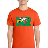 Maple River High School hockey_boys - Orange Port & Co Core Cotton Tee. PC54
