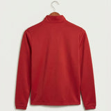 Moline Cheer general - Power Red Men's Ultimate365 Lightweight Quarter-Zip Pullover (back)