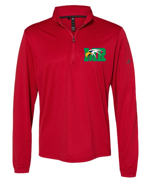 Maple River High School hockey_boys - Power Red Men's Ultimate365 Lightweight Quarter-Zip Pullover