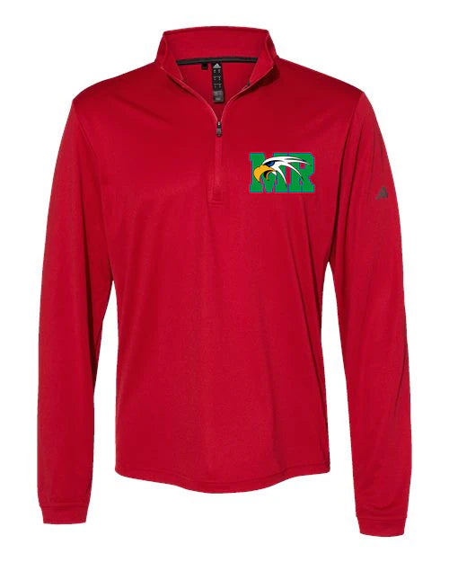 Maple River High School hockey_boys - Power Red Men's Ultimate365 Lightweight Quarter-Zip Pullover