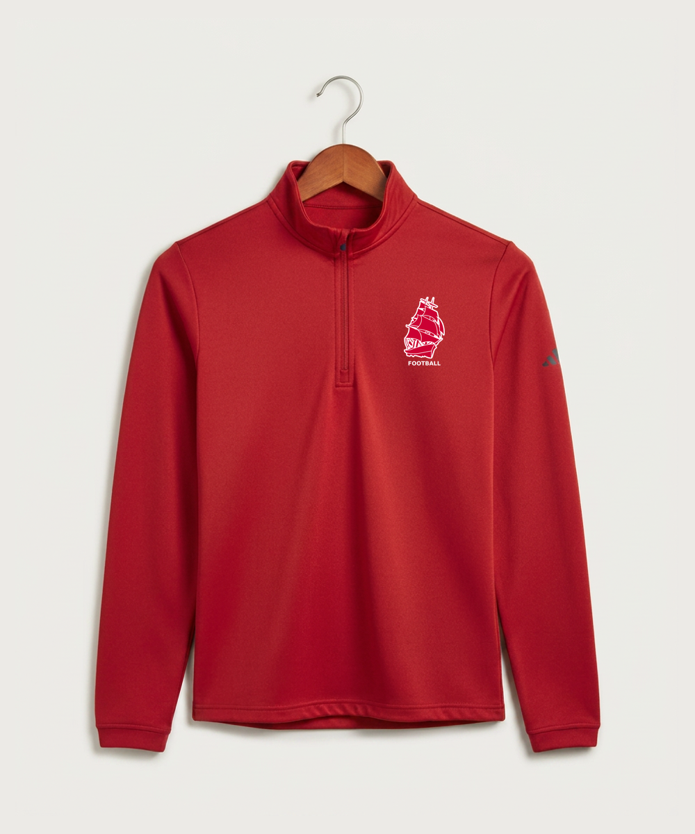 Amboy Football general - Power Red Men's Ultimate365 Lightweight Quarter-Zip Pullover
