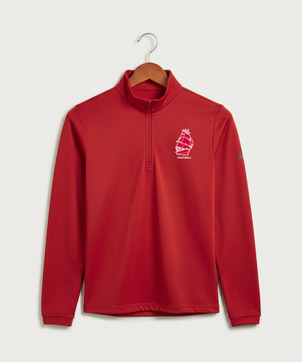 Amboy Football general - Power Red Men's Ultimate365 Lightweight Quarter-Zip Pullover