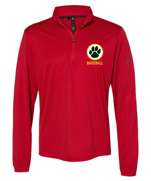 Ashwaubenon High School Baseball (Boys) - Power Red Men's Ultimate365 Lightweight Quarter-Zip Pullover
