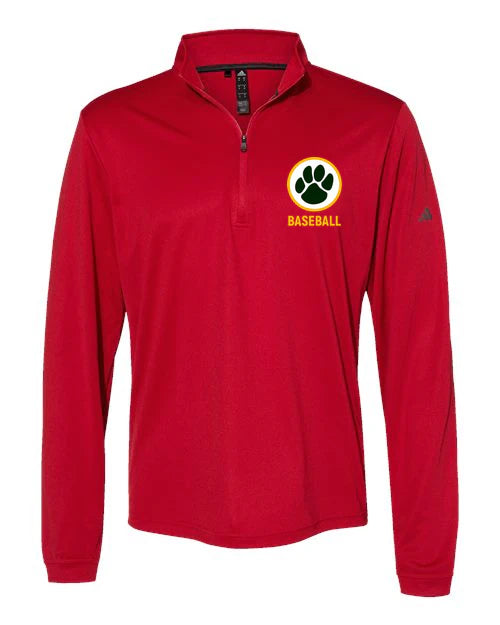 Ashwaubenon High School Baseball (Boys) - Power Red Men's Ultimate365 Lightweight Quarter-Zip Pullover