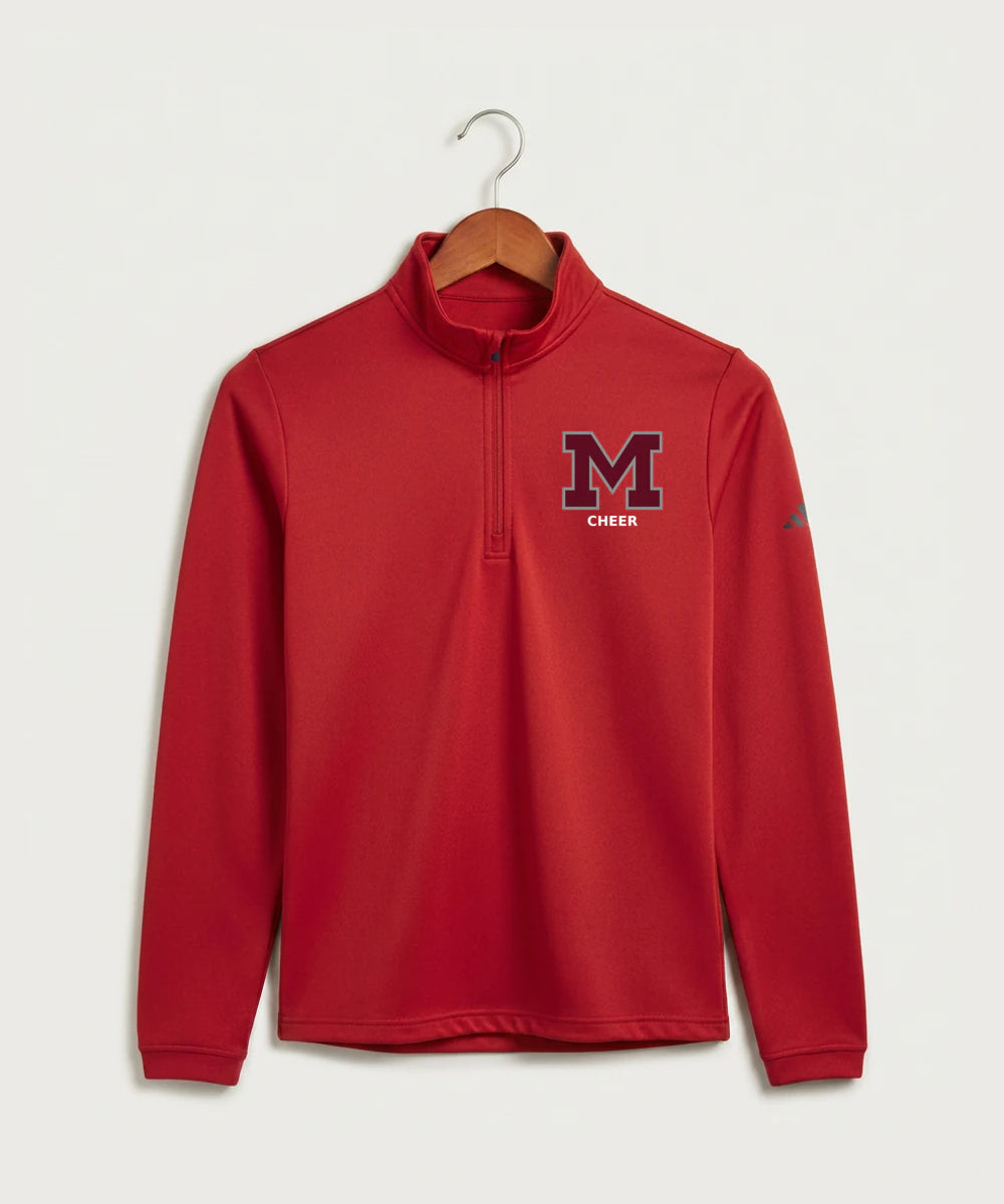 Moline Cheer general - Power Red Men's Ultimate365 Lightweight Quarter-Zip Pullover