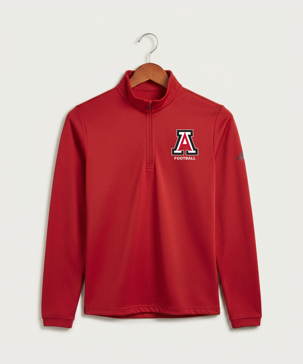 Amboy Football general - Power Red Men's Ultimate365 Lightweight Quarter-Zip Pullover