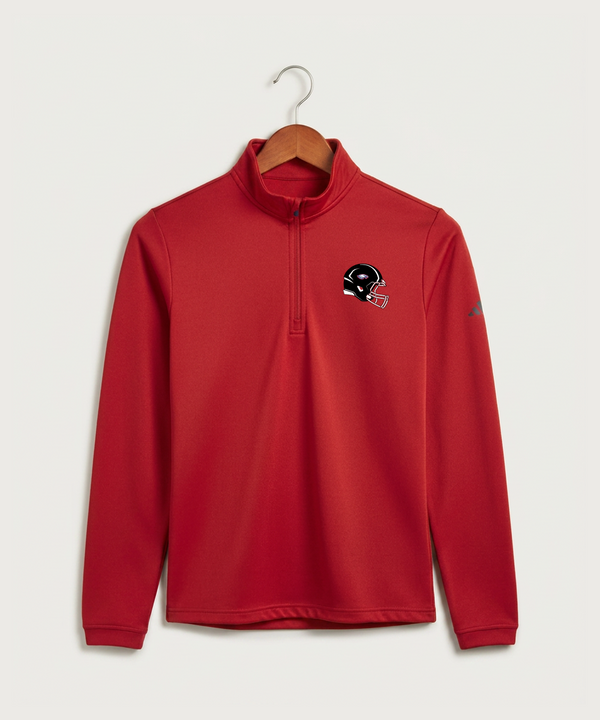 Pequot Lakes High School Football (Boys) - Power Red Men's Ultimate365 Lightweight Quarter-Zip Pullover