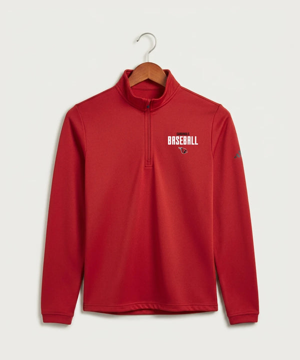 Forreston Baseball - Power Red Men's Ultimate365 Lightweight Quarter-Zip Pullover