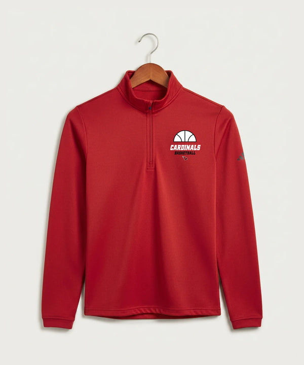 Forreston Basketball - Power Red Men's Ultimate365 Lightweight Quarter-Zip Pullover