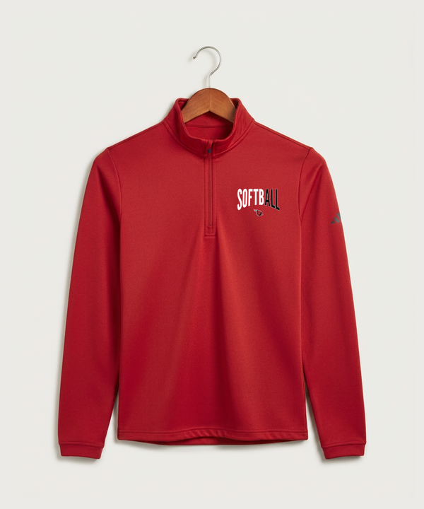 Forreston Softball - Power Red Men's Ultimate365 Lightweight Quarter-Zip Pullover