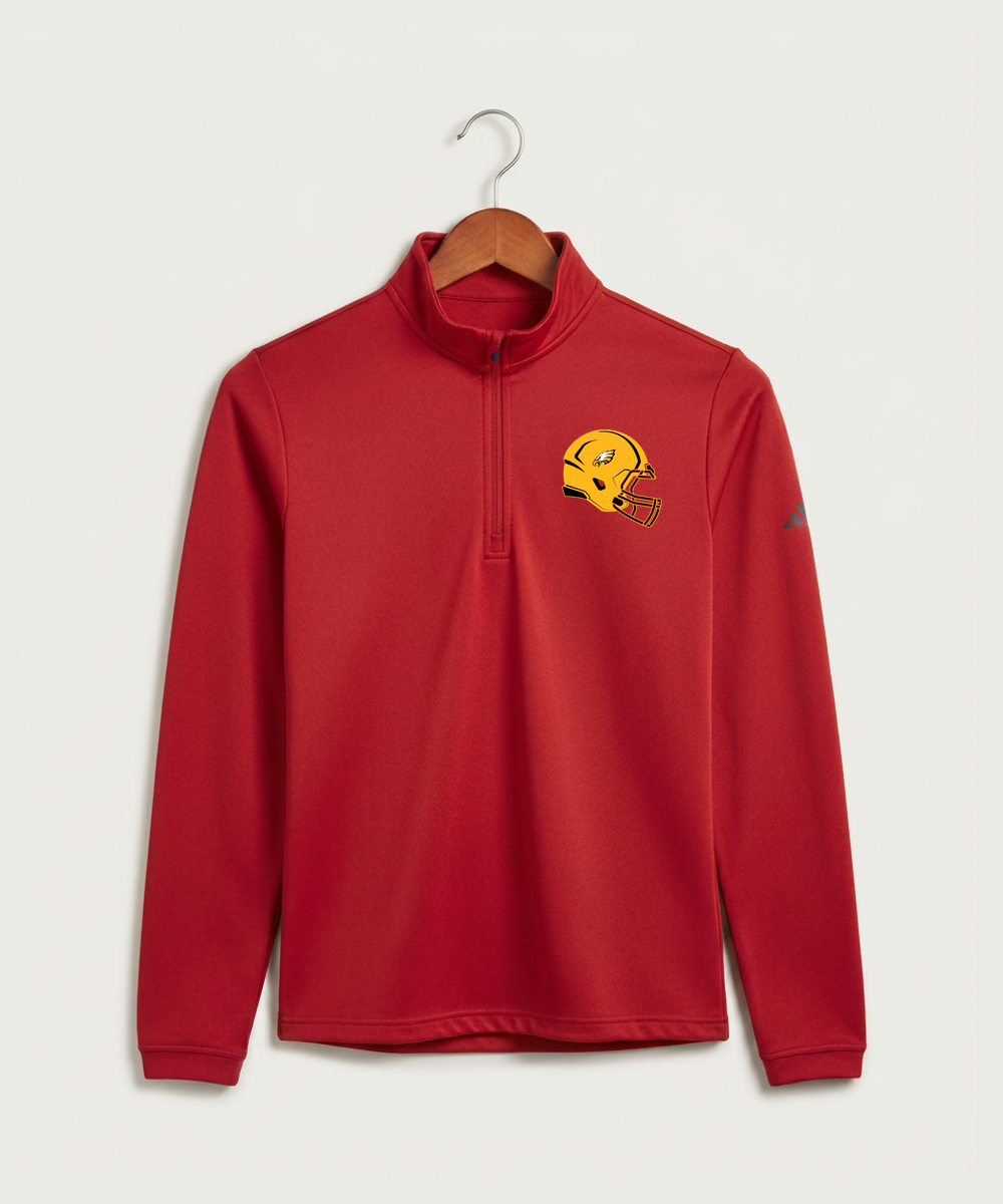 Dover-Eyota High School Football (Boys) - Power Red Men's Ultimate365 Lightweight Quarter-Zip Pullover