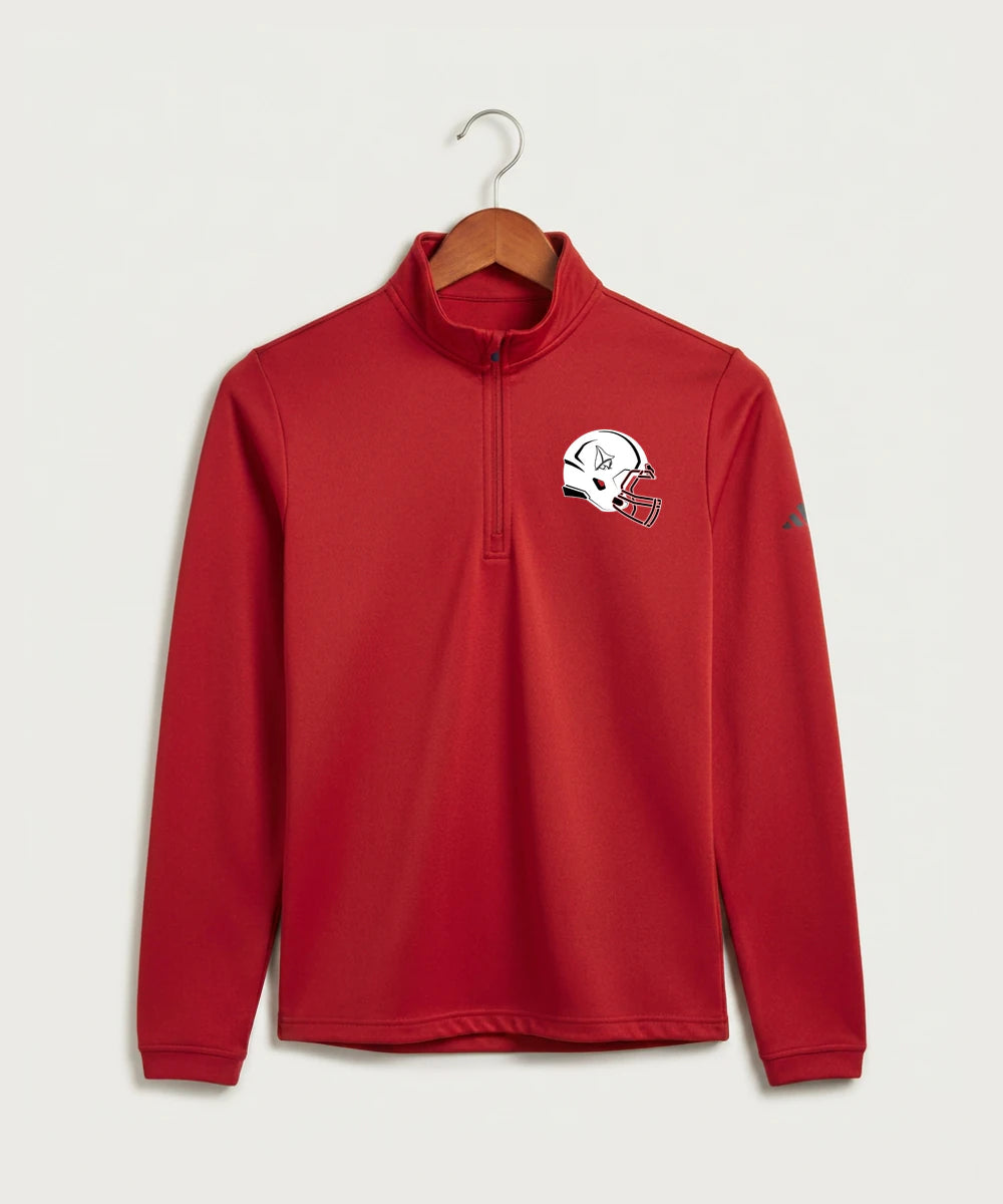 Detroit Lakes Community High School Football (Boys) - Power Red Men's Ultimate365 Lightweight Quarter-Zip Pullover