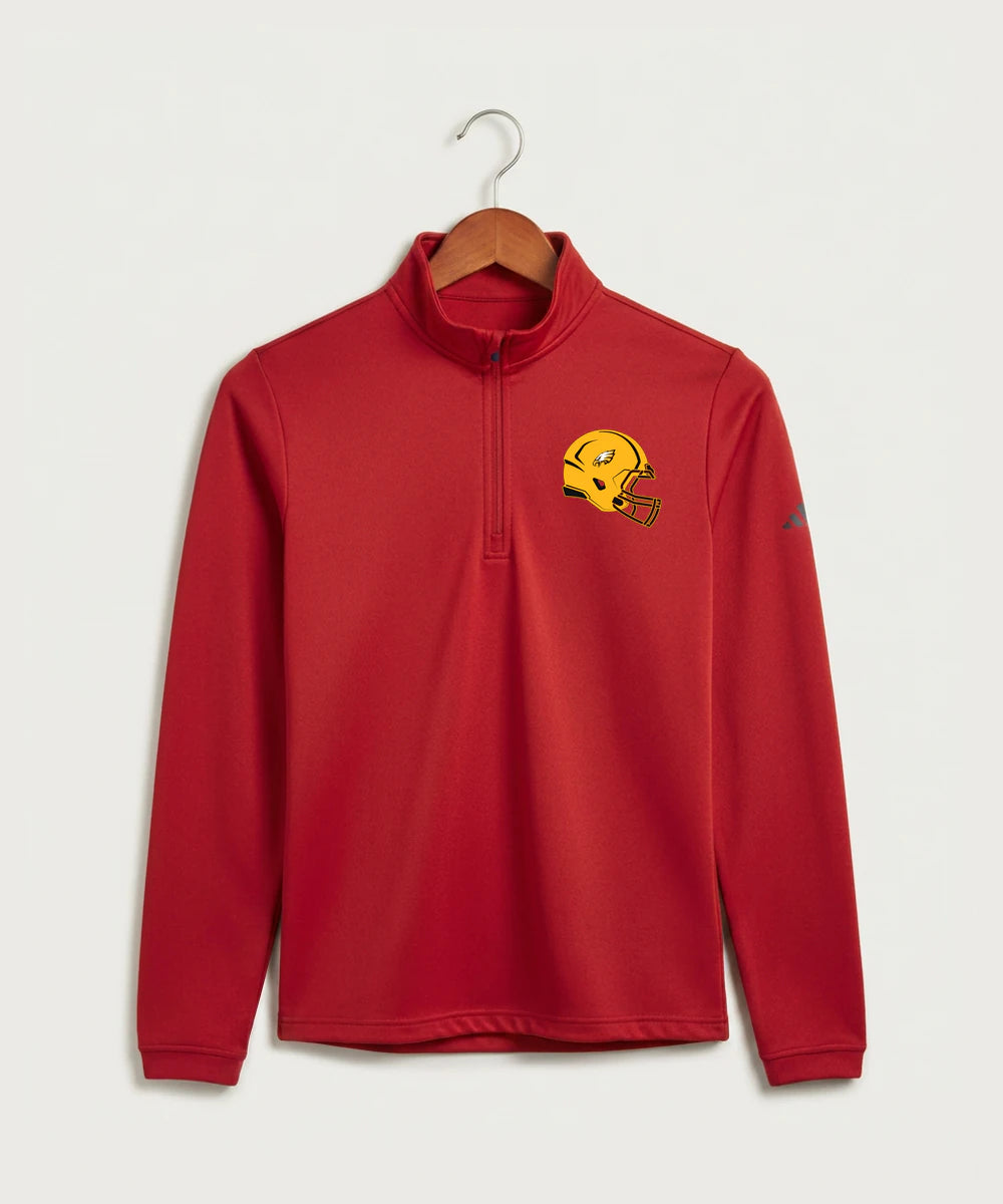 Dover-Eyota High School Football (Boys) - Power Red Men's Ultimate365 Lightweight Quarter-Zip Pullover