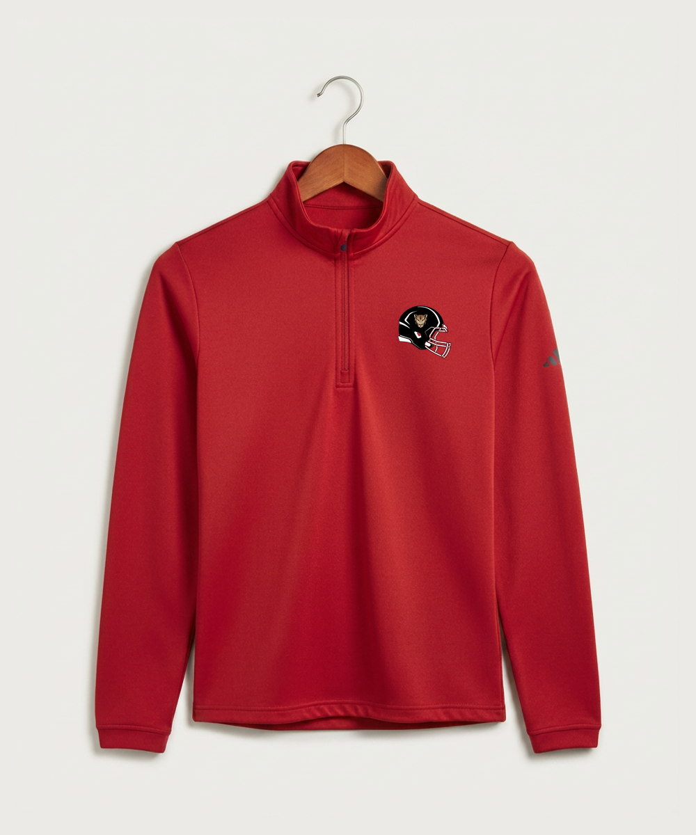 Ada Borup High School Football (Boys) - Power Red Men's Ultimate365 Lightweight Quarter-Zip Pullover