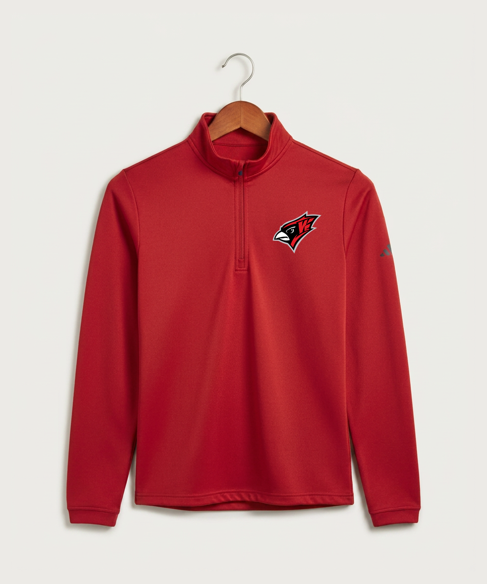 Willmar High School Athletics - Power Red Men's Ultimate365 Lightweight Quarter-Zip Pullover