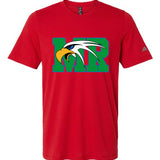 Maple River High School hockey_boys - Power Red Men's Blended T-Shirt