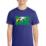 Maple River High School hockey_boys - Purple Port & Co Core Cotton Tee. PC54