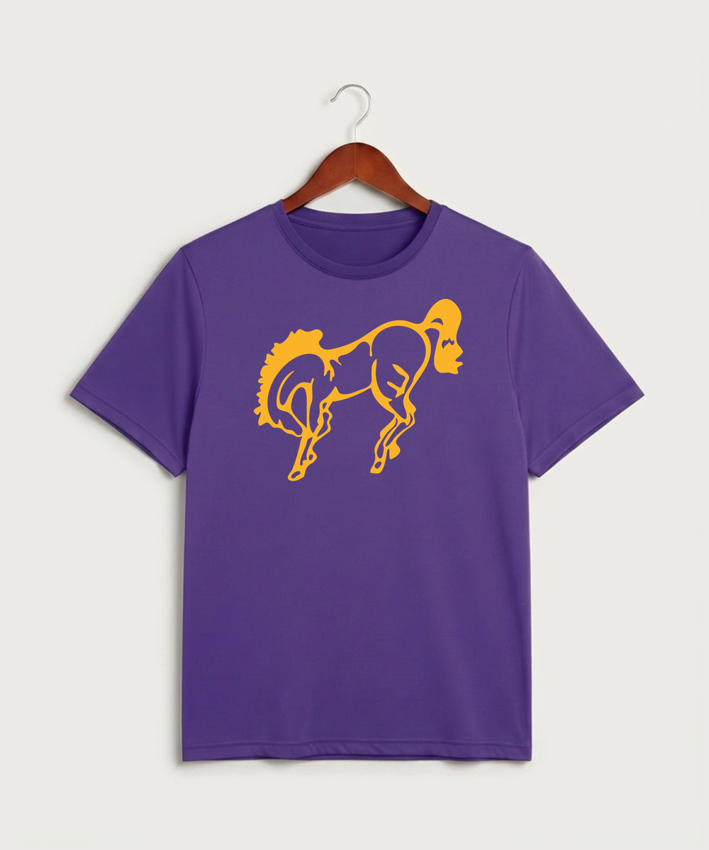 International Falls High School Football (Boys) - Purple Sport-Tek PosiCharge Competitor Tee. ST350