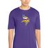 Hayfield Volleyball - Purple Sport-Tek PosiCharge Competitor Tee. ST350