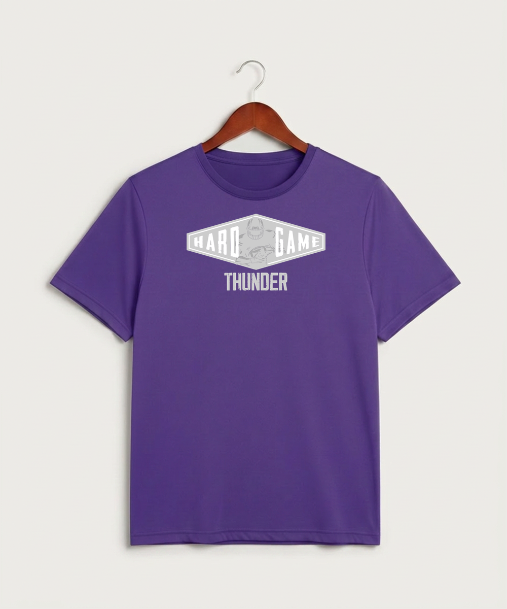 Polk County West Football (Boys) - Purple Sport-Tek PosiCharge Competitor Tee. ST350