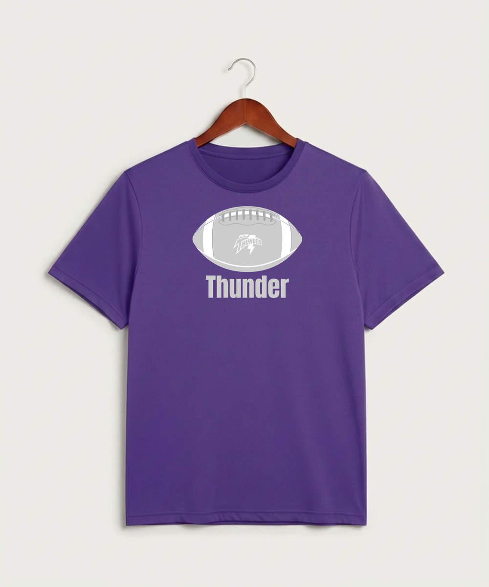 Polk County West Football (Boys) - Purple Sport-Tek PosiCharge Competitor Tee. ST350