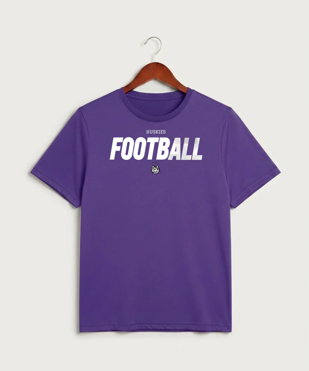 Albany High School Football (Boys) - Purple Sport-Tek PosiCharge Competitor Tee. ST350