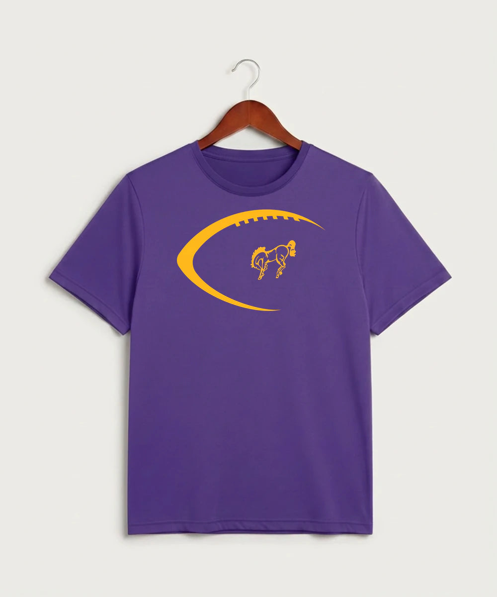 International Falls High School Football (Boys) - Purple Sport-Tek PosiCharge Competitor Tee. ST350
