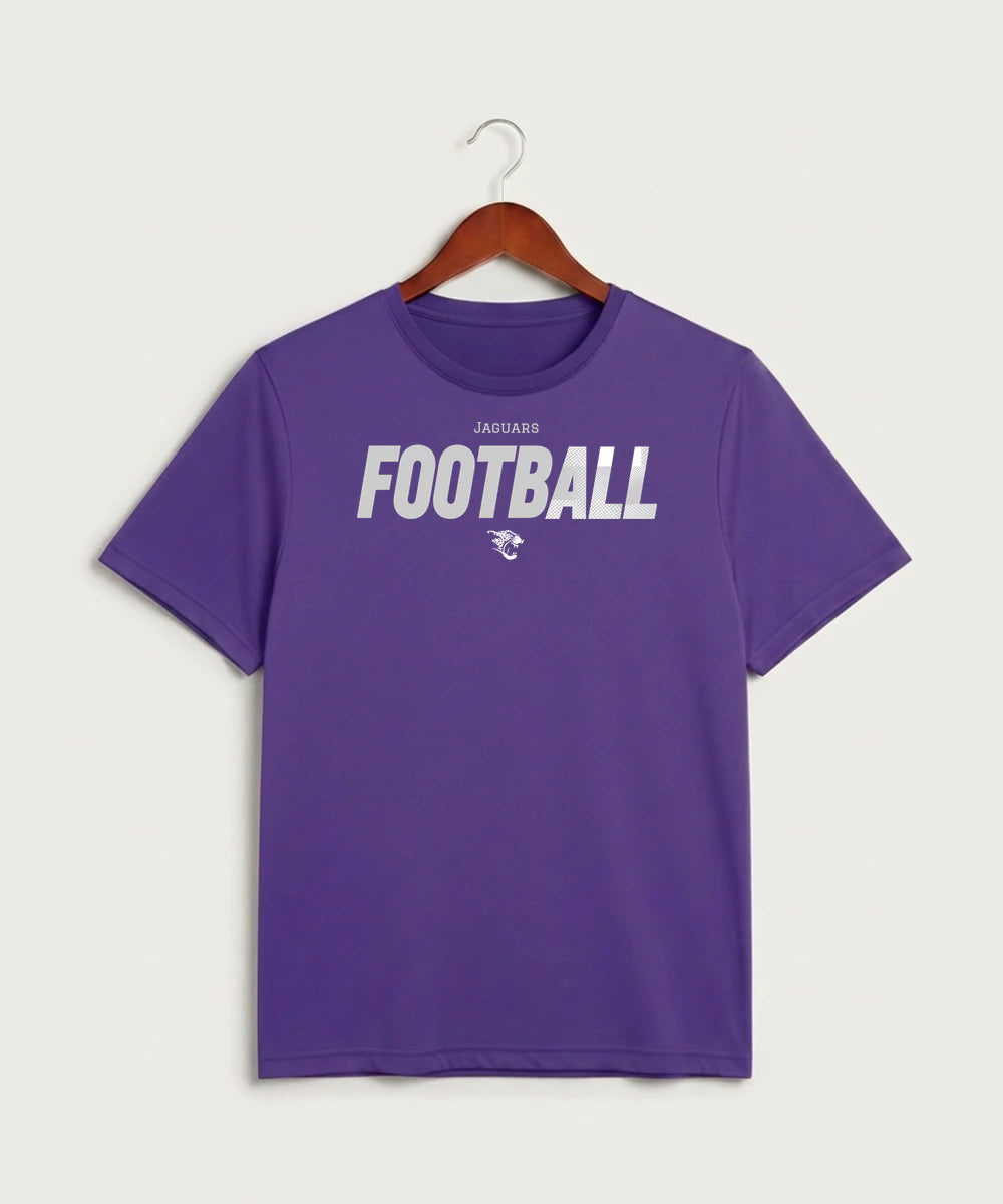 Granada-Huntley-East Chain/Truman Football (Boys) - Purple Sport-Tek PosiCharge Competitor Tee. ST350