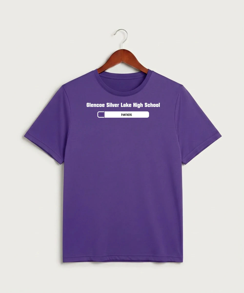 Glencoe Silver Lake High School Athletics - Purple Sport-Tek PosiCharge Competitor Tee. ST350