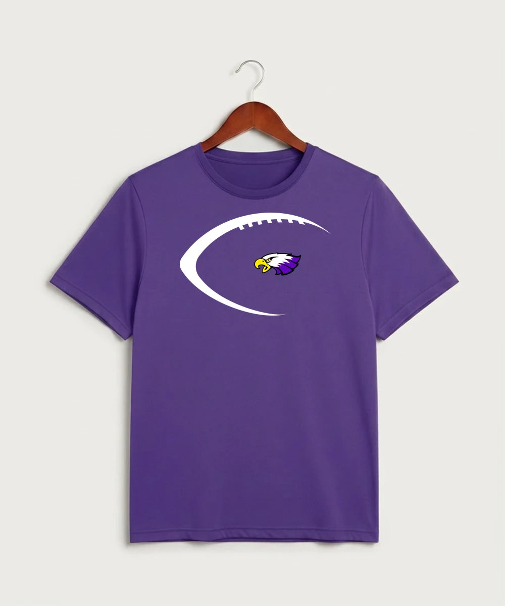 Red Wing High School Football - Purple Sport-Tek PosiCharge Competitor Tee. ST350