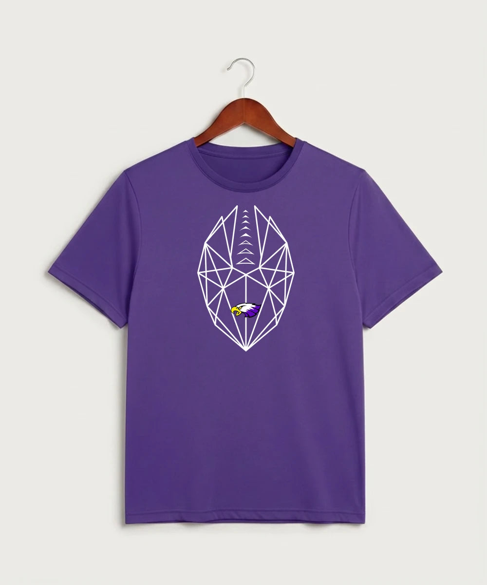 Red Wing High School Football - Purple Sport-Tek PosiCharge Competitor Tee. ST350