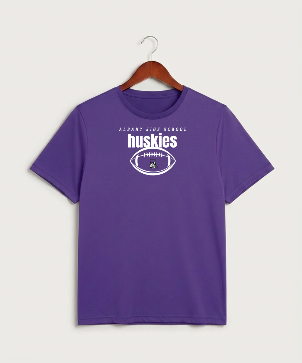 Albany High School Football (Boys) - Purple Sport-Tek PosiCharge Competitor Tee. ST350