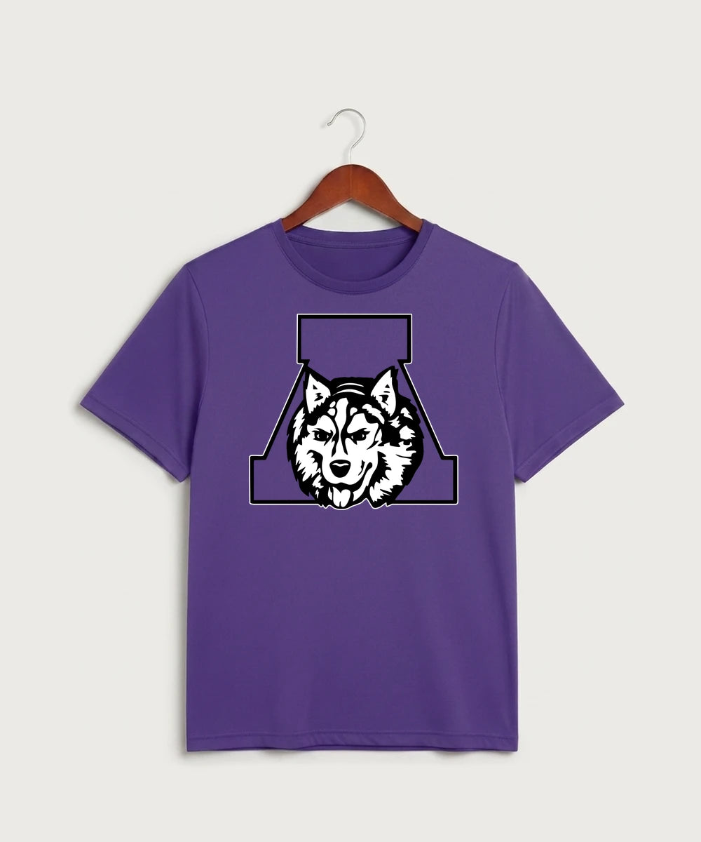 Albany High School Athletics - Purple Sport-Tek PosiCharge Competitor Tee. ST350