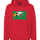 Maple River High School hockey_boys - Red Unisex Fleece Hooded Sweatshirt