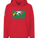 Maple River High School hockey_boys - Red Unisex Fleece Hooded Sweatshirt