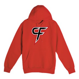 Cannon Falls Volleyball - Red Hoodie Value - Full Front