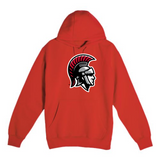 Worthington Football - Red Hoodie Value - Full Front