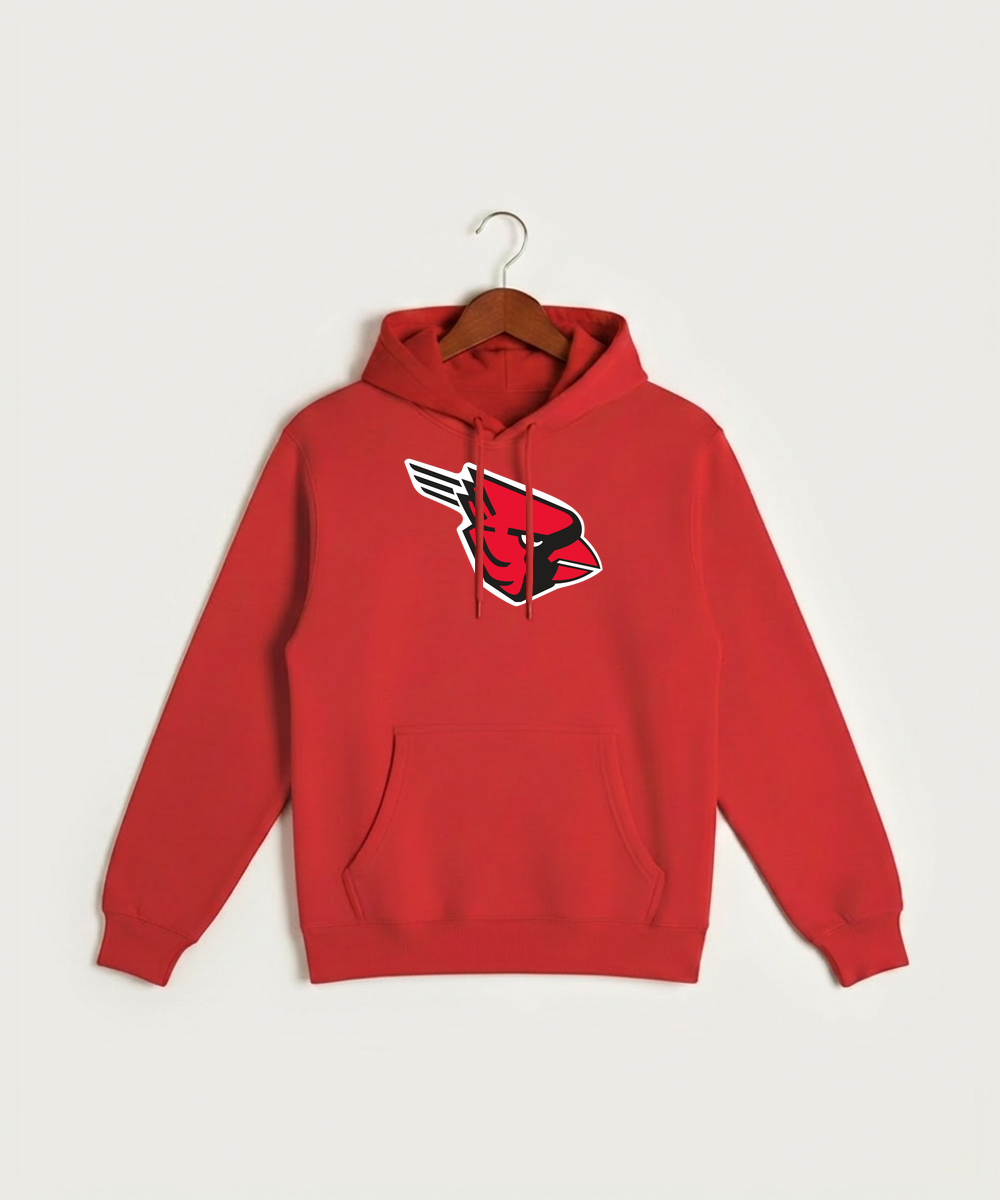 Forreston Athletics general - Red Hoodie Value - Full Front