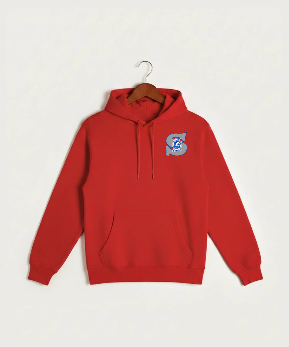 Green Bay Southwest High School Volleyball (Girls) - Red Hoodie Value - Left Chest
