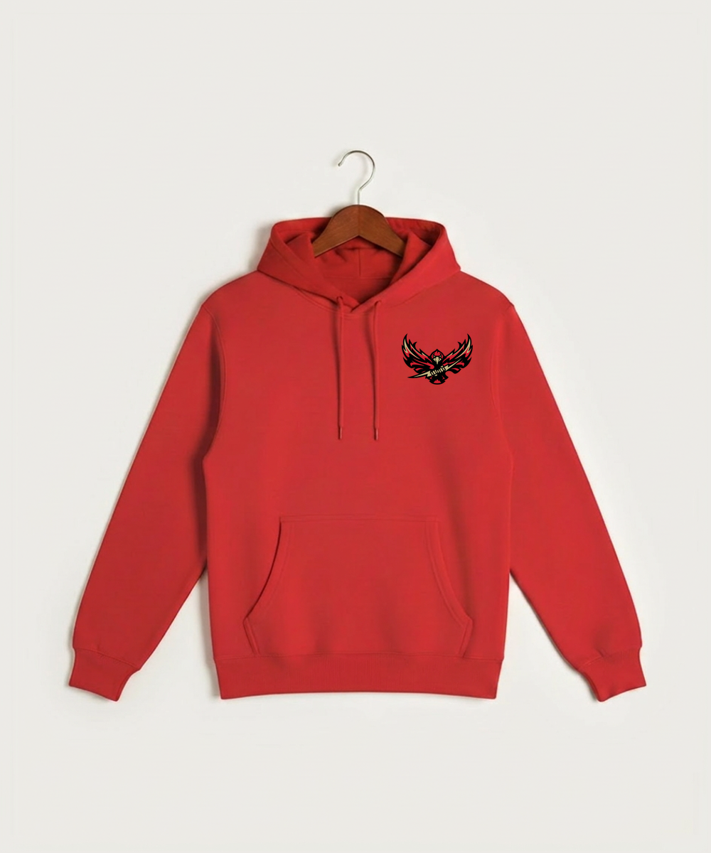 Gfw High School Football (Boys) - Red Hoodie Value - Left Chest