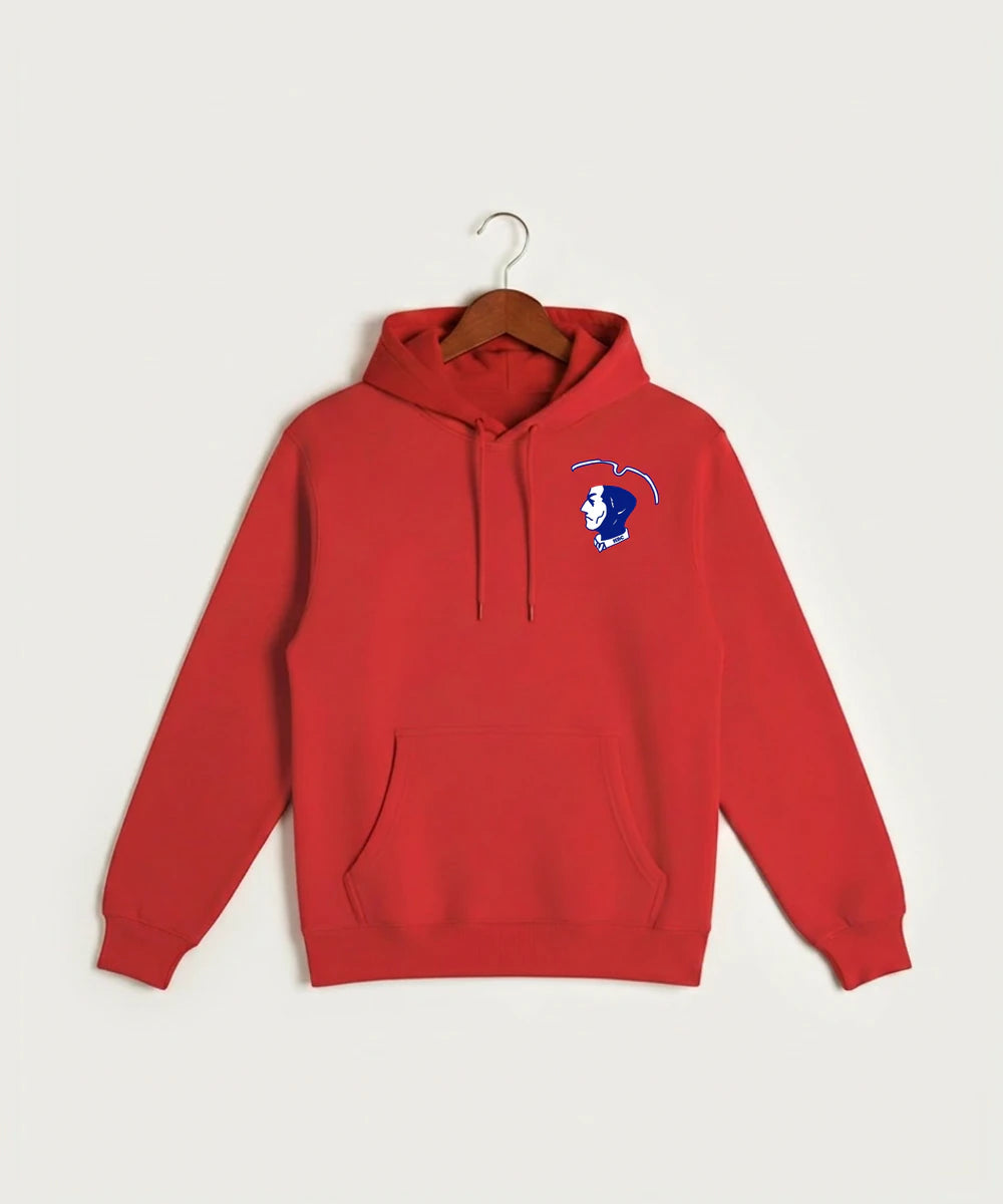 Hills-Beaver Creek High School Volleyball (Girls) - Red Hoodie Value - Left Chest