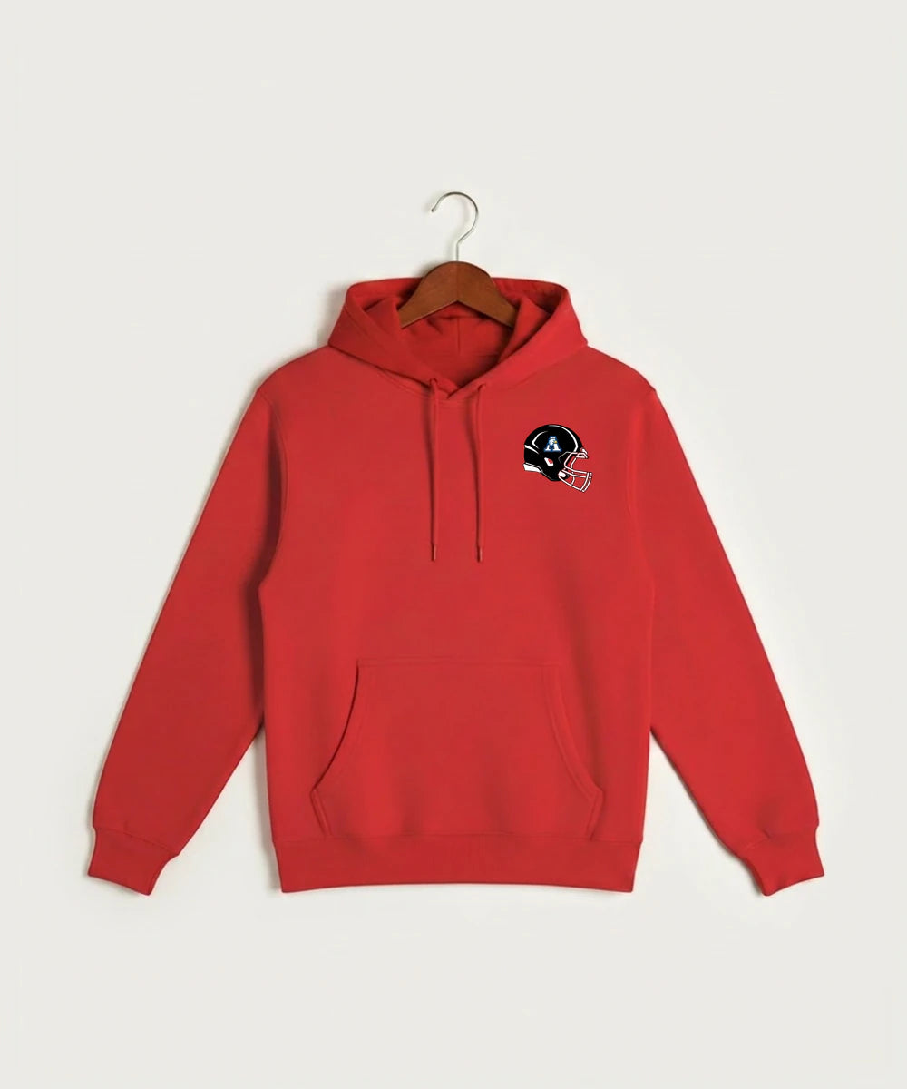 Apollo High School Football (Boys) - Red Hoodie Value - Left Chest