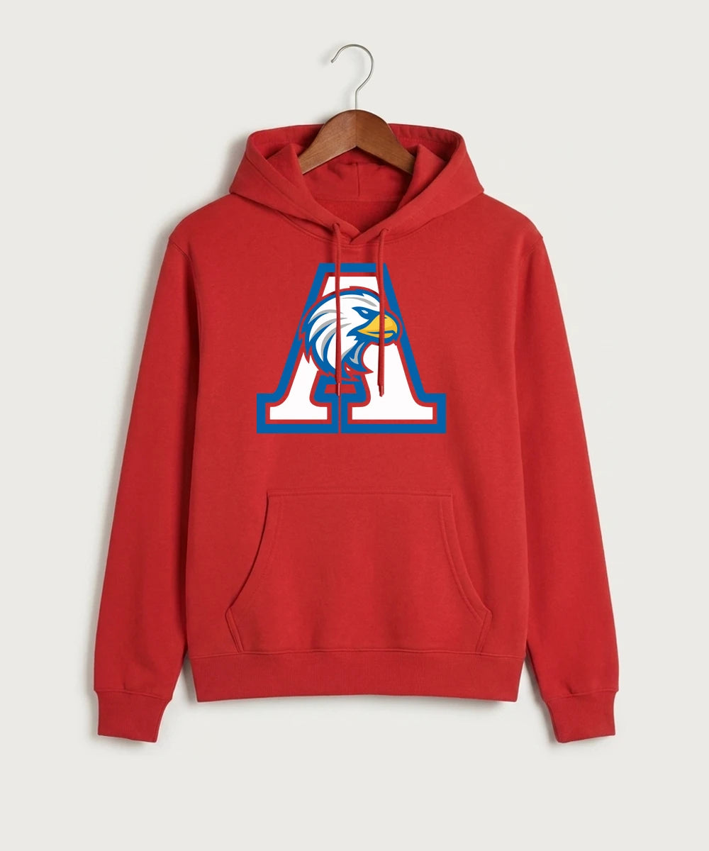 Apollo High School Football (Boys) - Red Hoodie Value