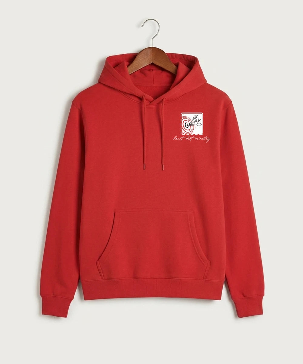 Heart Shot Ministry Archery Team Store - Red Hoodie Value